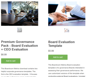Board Evaluation Template