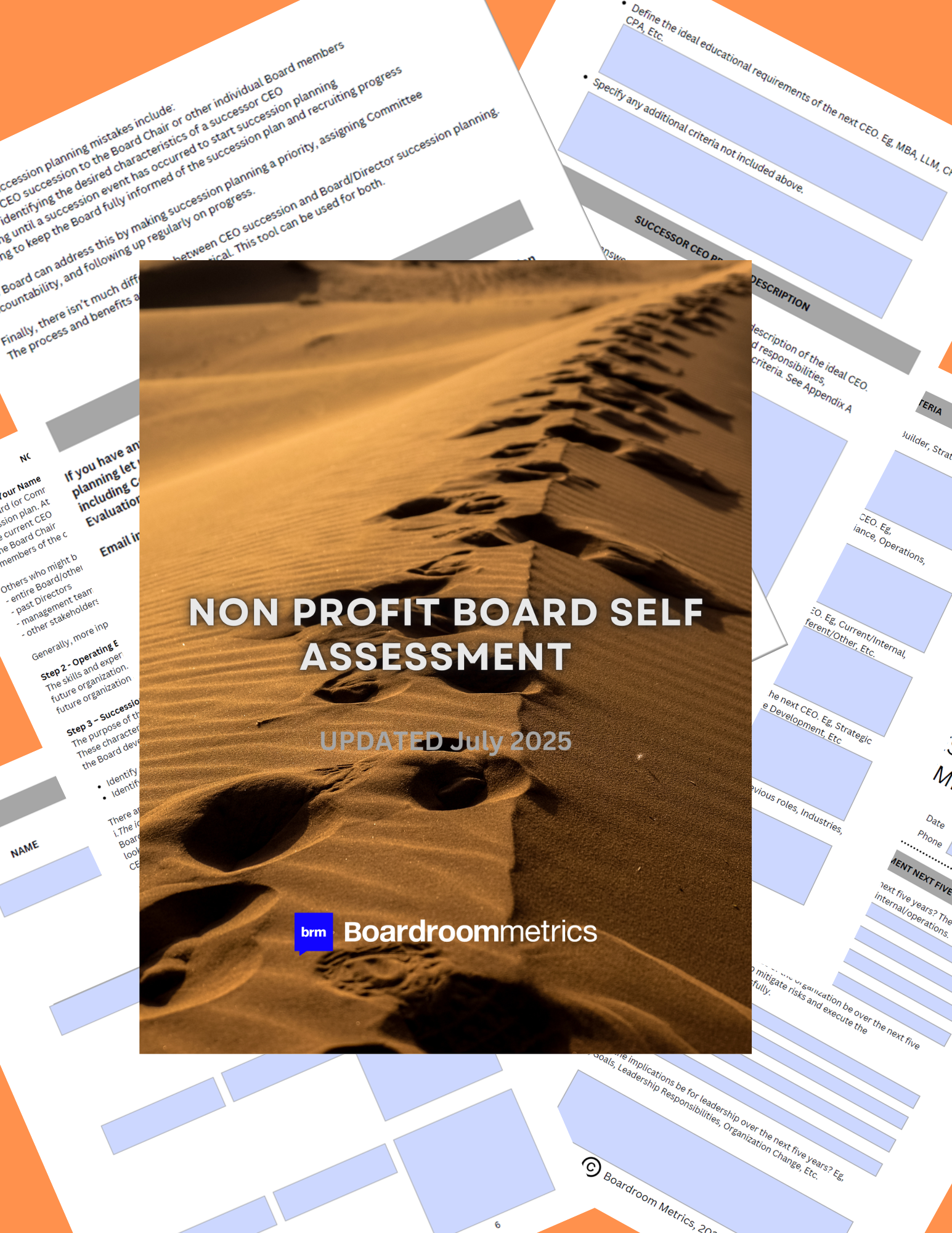 Nonprofit Board Self Assessment Template